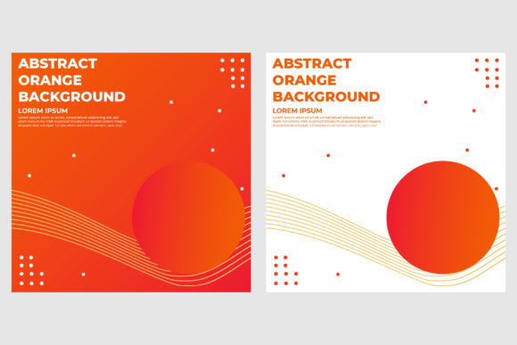 Download Orange Gradient Instagram Template - Premium Bundle