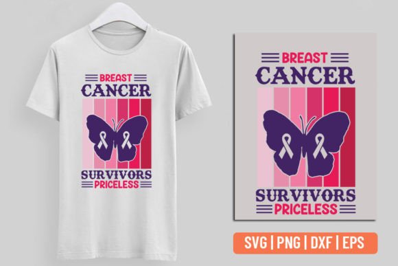 Download Breast Cancer Survivors Priceless - SVG - Premium Bundle