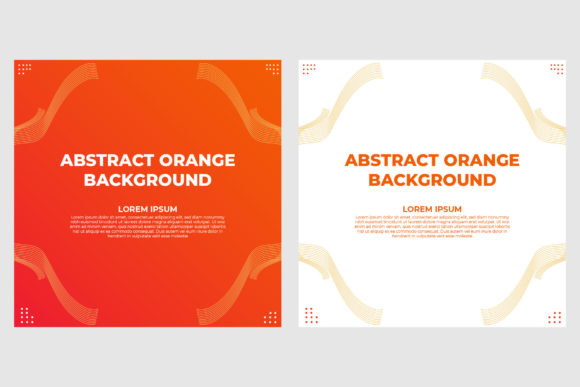 Download Orange Gradient Instagram Template - Premium Bundle